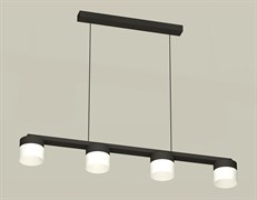 Ambrella Комплект подвесного светильника с акрилом XB9152205/4 SBK/FR черный песок/белый матовый GX53 (C9152, N8402) XB9152205