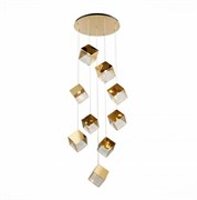 ST LUCE  SL1182.203.09 Светильник подвесной Золотистый/Прозрачный, Золотистый G9 9*5W SL1182.203.09