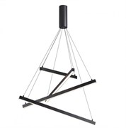 Odeon Light 3860/48B ODL20 33 черный/металл Подвесной светильник LED 3000K 48W 220V COMETA 3860/48B