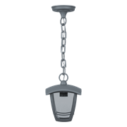 Navigator Светильник 80 465 NOF-P08-GR-IP44-E27 (4 грани подвесной серый) 80465