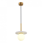ST LUCE SL1191.353.01 Светильник подвесной Латунь/Латунь, Белый G9 1*5W 4000K SL1191.353.01