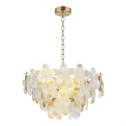 ST LUCE SL6240.203.12 Светильник подвесной золотистый/Прозрачный, янтарный E14 12*60W SL6240.203.12