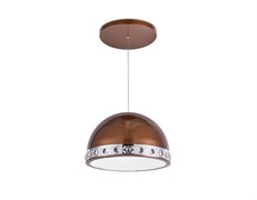 Ambrella Подвесной светодиодный светильник FA9497 CF/CH кофе/хром 4200K 36W D400*770 (без ПДУ) FA9497