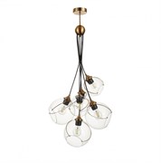 Evoluce Золото/Прозрачный светильник подвесной E27 6*60W SLE103103-06 SLE103103-06