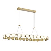 ST LUCE SL6610.203.26 Светильник подвесной золотистый/белый LED 1*50W 4000K SL6610.203.26