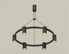 Ambrella Комплект подвесного светильника XB9022152/6 SBK/PYG черный песок/золото желтое полированное MR16 GU5.3 (С9022, N6113) XB9022152