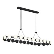 ST LUCE SL6610.403.26 Светильник подвесной черный/белый LED 1*50W 4000K SL6610.403.26