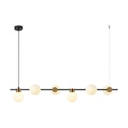 Freya Modern Gatsby Подвесной светильник Черный FR5232PL-06B