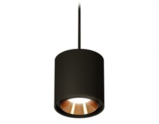 Ambrella Комплект подвесного светильника XP7723001 SBK/PYG черный песок/золото желтое полированное MR16 GU5.3 (A2302, C7723, N7034) XP7723001