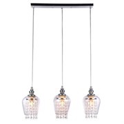 Ambrella Подвесной светильник со сменной лампой TR3612/3 CH/CL хром/прозрачный E27/3 max 40W 570*140*920 TR3612