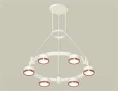 Ambrella Комплект подвесного светильника XR92031103/6 SWH/PPG белый песок/золото розовое полированное GX53 (A9203, C9231, N8126) XR92031103