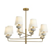 Freya Ceramics Подвесной светильник Латунь FR2029PL-08BS