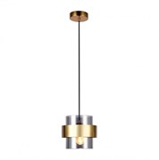 Ambrella Подвесной светильник со сменной лампой TR3645 GD/SM золото/дымчатый E27 max 40W D180*950 TR3645