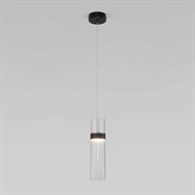 Eurosvet 50244/1 LED Подвесной светильник черный/прозрачный a061288