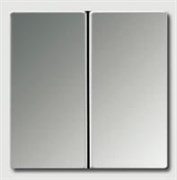 Выключатель двухклавишный, 10 А / 250 В~ Jung LS Glanzchrom Блестящий хром gcr2995