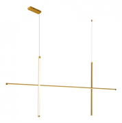 ST Luce SL6207.203.50 Светильник подвесной Матовое золото LED 1*50W 3000K SL6207.203.50