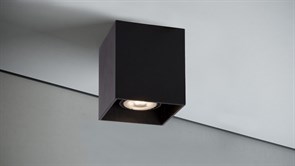 Quest Light Светильник накладной, черный, под лампу GU10, IP20 Tubo Square 01 black Tubo Square 01 black