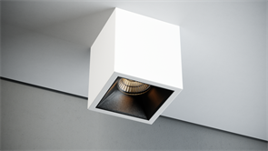 Quest Light Светильник накладной, белый с черной вставкой, LED 12w 3000K 903lm, IP53 HOTSPOT 1 ED white/black HOTSPOT 1 ED white/black