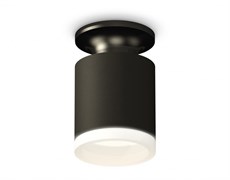 Ambrella Комплект накладного светильника XS6302110 SBK/PBK/FR черный песок/черный полированный/белый матовый MR16 GU5.3 (N6902, C6302, N6245) XS6302110