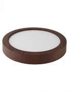 TDM Светильник накладной светодиодный круг "Даунлайт" СПО (венге) 18 Вт 225*32 мм 4000К SQ0329-0445