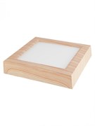 TDM Светильник накладной светодиодный квадрат "Даунлайт" СПО (сосна) 12 Вт 170*170*32 мм 4000К SQ0329-0447