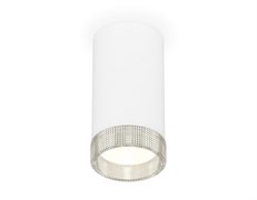 Ambrella Комплект накладного светильника с композитным хрусталем XS8161010 SWH/CL белый песок/прозрачный GX53 (C8161, N8480) XS8161010