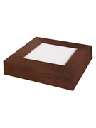 TDM Светильник накладной светодиодный квадрат "Даунлайт" СПО (венге) 6 Вт 120*120*32 мм 4000К SQ0329-0451