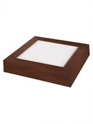 TDM Светильник накладной светодиодный квадрат "Даунлайт" СПО (венге) 12 Вт 170*170*32 мм 4000К SQ0329-0452