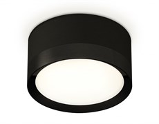 Ambrella Комплект накладного светильника XS8102002 SBK/PBK черный песок/черный полированный GX53 (C8102, N8113) XS8102002