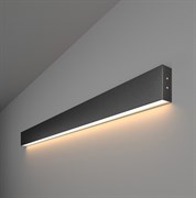 Elektrostandard 101-100-30-103 / Линейный светодиодный накладной односторонний светильник 103см 20W 3000K черная шагрень a042929