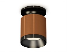 Ambrella Комплект накладного светильника XS7404101 SCF/PBK кофе песок/черный полированный MR16 GU5.3 (N7926, C7404, N7031) XS7404101