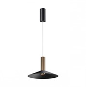 Novotech 358985 OVER NT22 бронза светлая/черный Светильник светодиодный накладной, провод 2м IP20 LED 4000K 15W 220V ALBA 358985