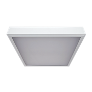 Varton Люминесцентный светильник A070 4х18 офисный накладной 620х620х80 мм IP20 с рассеивателем опал аварийный автономный постоянного действия V1-A0-00070-20A00-2072LUM