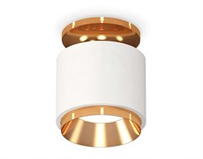 Ambrella Комплект накладного светильника XS7510120 SWH/PYG белый песок/золото желтое полированное MR16 GU5.3 (N7929, C7510, N7034) XS7510120