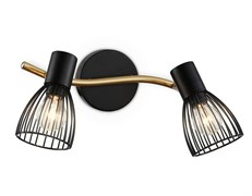 Ambrella Светильник накладной TR8660/2 BK/GD черный/золото E14/2 max 60W 330*100*170 TR8660