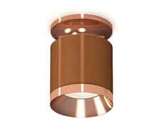 Ambrella Комплект накладного светильника XS7404141 SCF/PPG кофе песок/золото розовое полированное MR16 GU5.3 (N7930, C7404, N7035) XS7404141