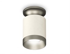 Ambrella Комплект накладного светильника XS6301160 SWH/MCH белый песок/матовый хром MR16 GU5.3 (N6904, C6301, N6133) XS6301160