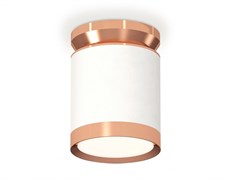 Ambrella Комплект накладного светильника XS8141035 SWH/PPG белый песок песок/золото розовое полированное GX53 (N8912, C8141, N8126) XS8141035