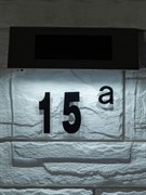 ЭРА Светильник уличный ERASF22-40 на солнечных батареях настенный Номер дома 2 4 LED Б0053390