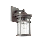 Odeon Light VIRTA Черный/Патина Уличный настенный светильник IP44 E27 60W 220V  4044/1W ODL18 718 4044/1W