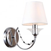 Lussole LGO Металл Хром /  Ткань/стекло Светильник настенный E14 40W LSP-8082
