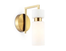 Ambrella Светильник настенный LH56130 BS/FR латунь/белый матовый E14 max 40W 150*100*210 LH56130