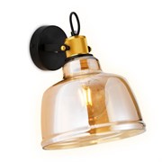 Ambrella Настенный светильник TR3521 SB/TI бронза/янтарь E27 max 40W 220*280*320 TR3521