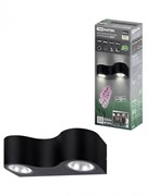 TDM Светильник настенный LED, Дуэт, 4х3 Вт, 3000 К, L200 мм, алюм./черн., вверх/вниз, IP65 SQ0345-1025