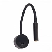 ST Luce ST653.431.01 Светильник настенный Черный/Черный LED 1*3W 3000K ST653.431.01