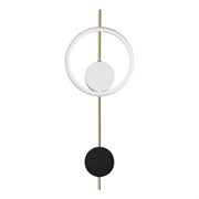 Lumion 5691/13WL LEDIO LN23 белый, черный, золотой Настенный светильник LED 13W 820Лм 3000К 220V MARQUE 5691/13WL