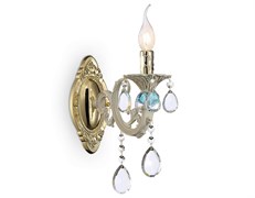 Ambrella Настенный светильник с хрусталем TR4932 GD/WH/CL золото/белый/прозрачный E14 max 40W 400*120*270 TR4932