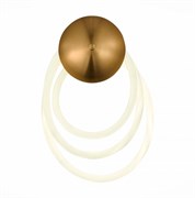 ST LUCE  SL6102.311.30 Светильник настенный Латунь/Белый LED 1*30W 4000K SL6102.311.30