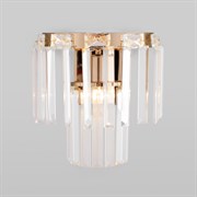 Eurosvet 10130/1 Светильник настенный золото/прозрачный хрусталь Strotskis a060646