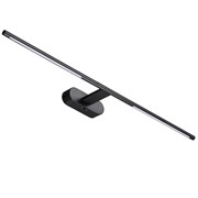 Odeon Light 6634/9WL HIGHTECH ODL24 металл/черный/акрил Настенный светильник IP20 LED 9W 3000K/4000K/6000K (перекл ч/з тумблер) 220V ALEDO 6634/9WL